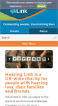 Mobile Screenshot of hearinglink.org